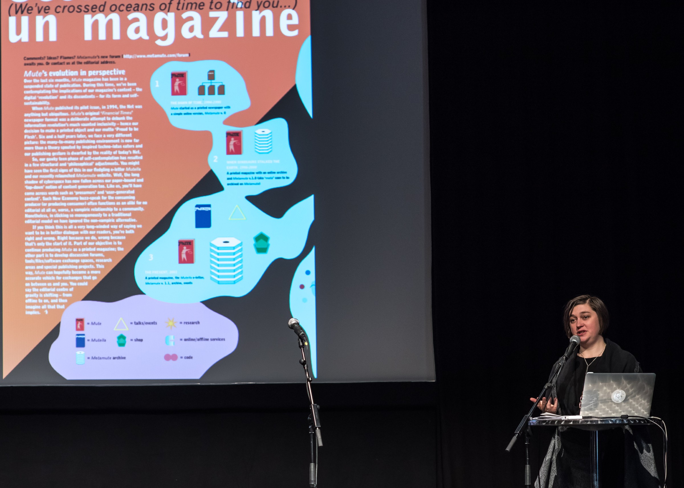 Media Art Worlds Conference - keynote speaker Sarah Cook