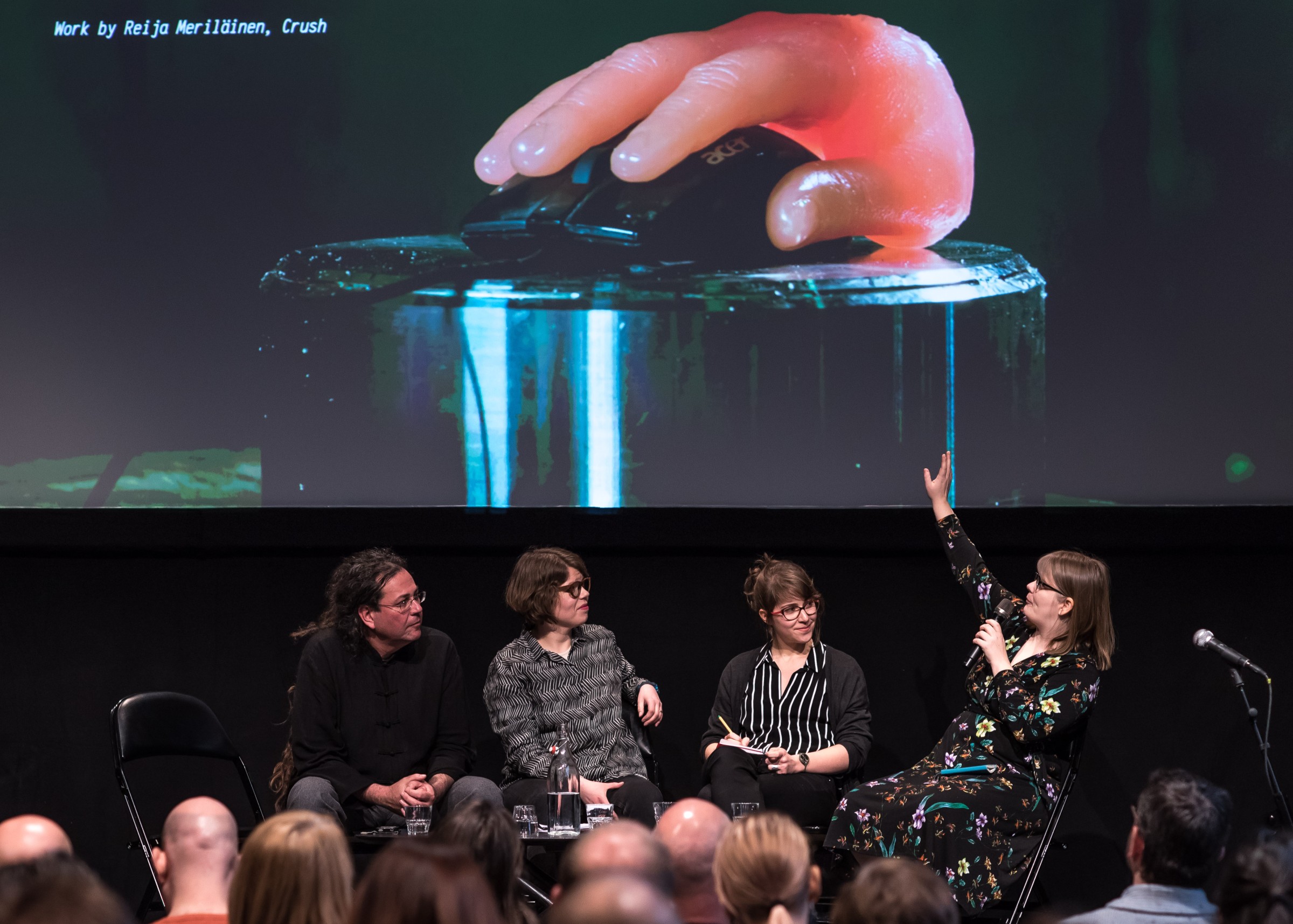 Media Art Worlds Conference - panelist Tytti Rantanen