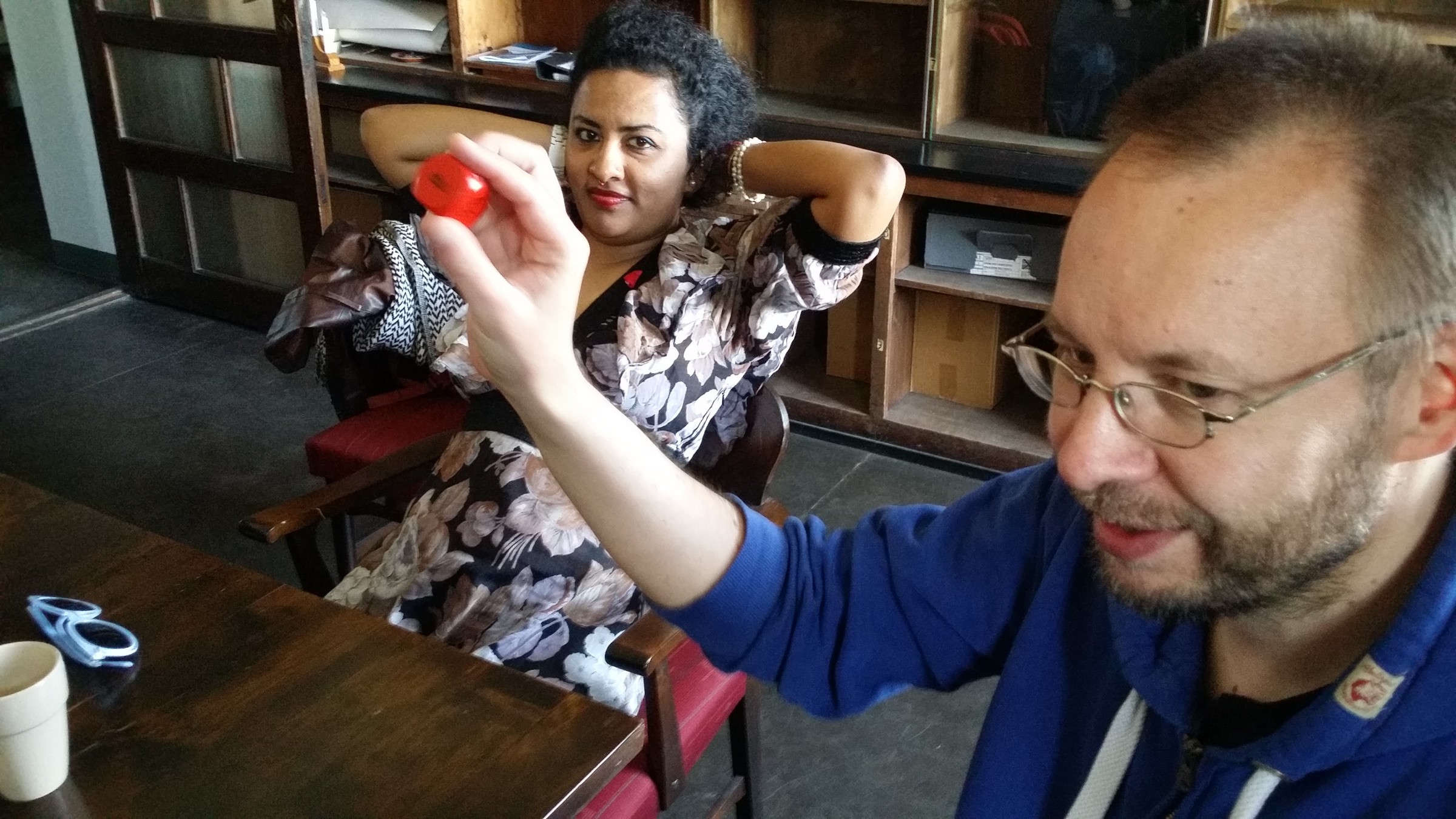 YKON dinner games dice throwing