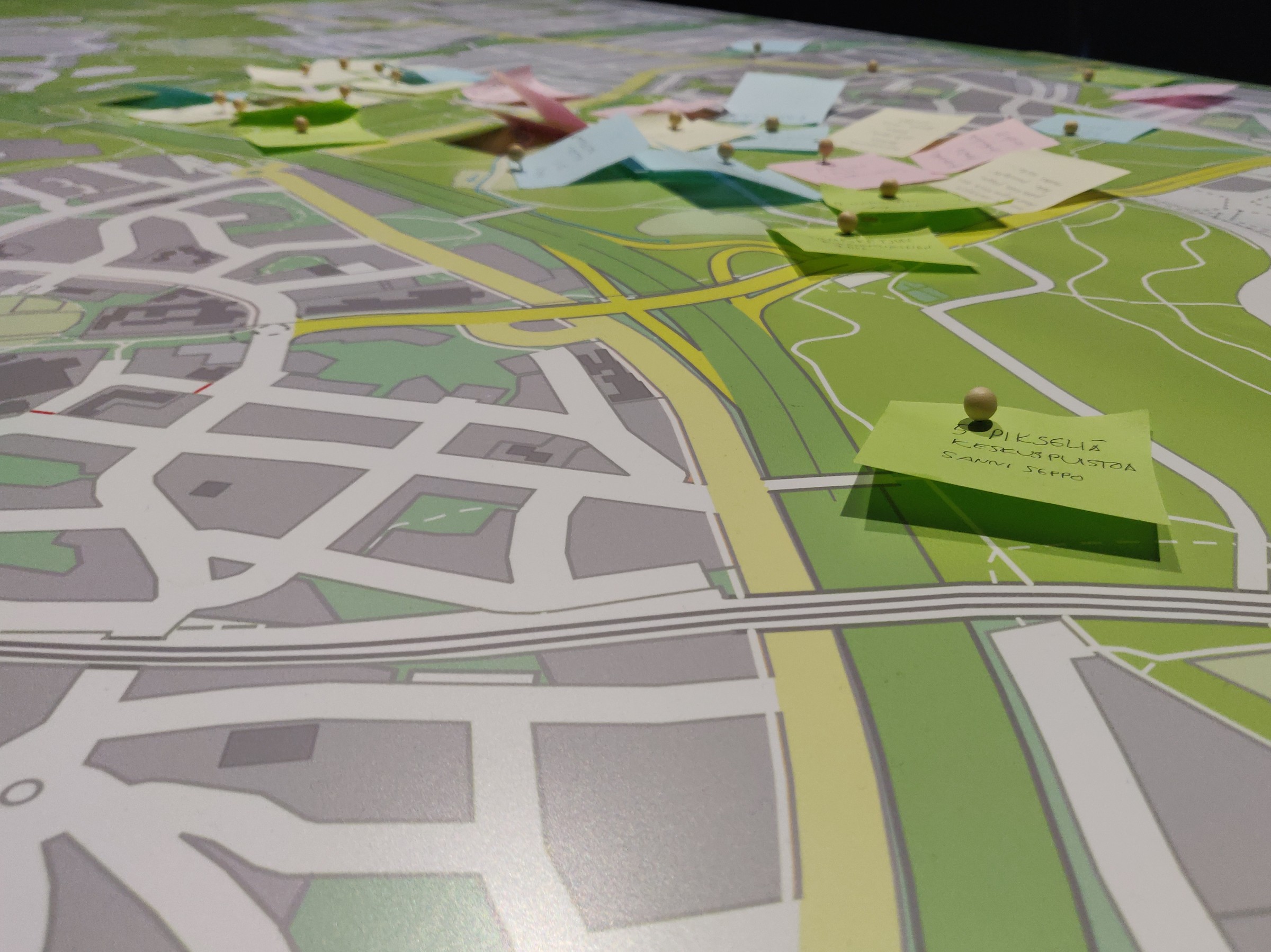 Central Park installation 2021 map posts