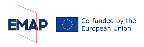 EMAP organisation's logos.