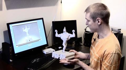 Albert Laine interviewed by his computer