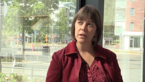 Johanna Raekallio still from interview