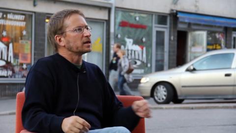 Akseli Virtanen still from interview