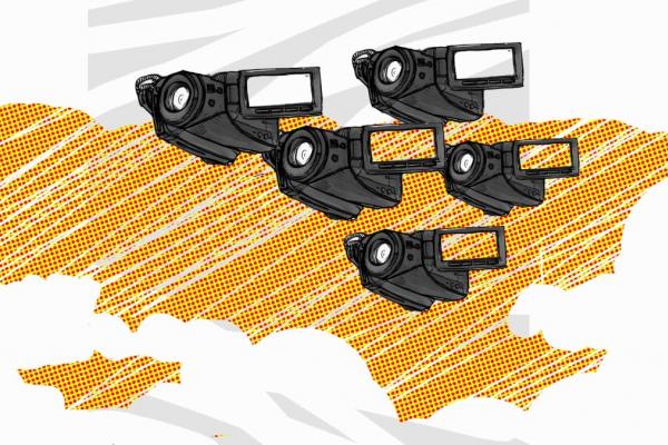 Flying cameras visual