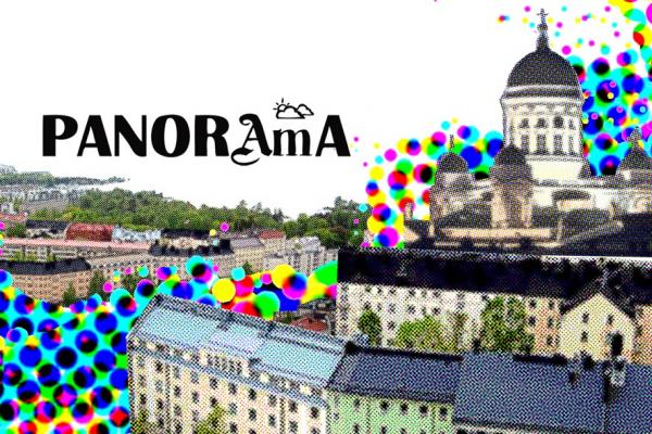 Panorama studio background